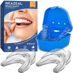 Mouth Guard for Grinding Teeth at Night: Moldable Dental Guard for Sleeping -4